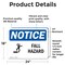 Signmission 18 in Height, 24 in Width, Vinyl Decal, Rectangle OS-2PACK-NS-D-1824-L-12428 - alternate 4